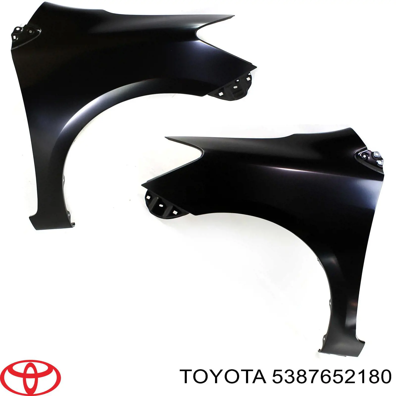 5387652180 Toyota Підкрилок переднього крила, лівий