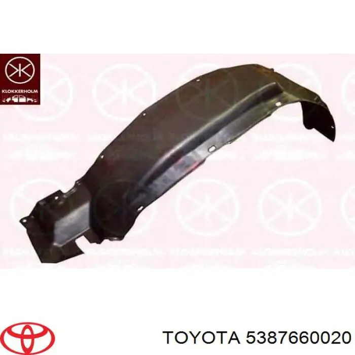 Підкрилок переднього крила, лівий FPS FP8136387 ціна, від 12.78 USD