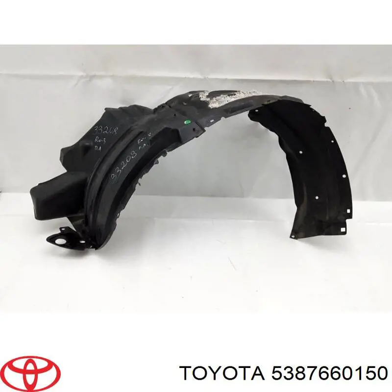 5387660150 Toyota Підкрилок переднього крила, лівий