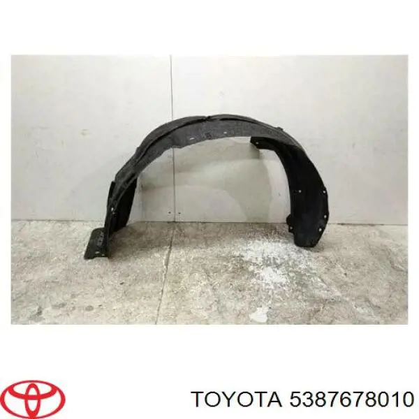 Підкрилок переднього крила, лівий Toyota 5387678010 ціна, від 52.00 USD