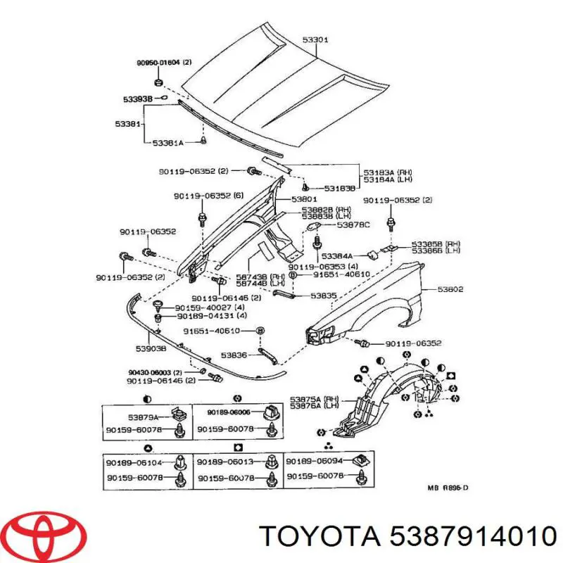  9046704023 Toyota