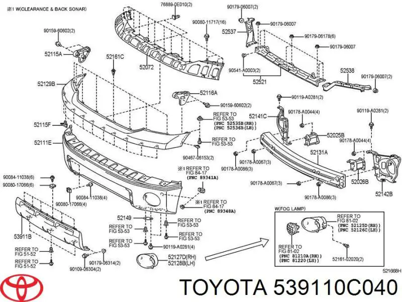 539110C040 Toyota 