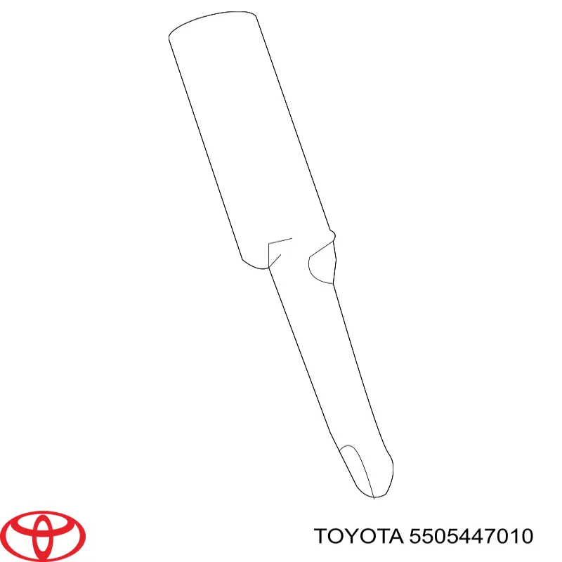 Амортизатор кришки бардачка Toyota 5505447010 ціна, від 12.17 USD