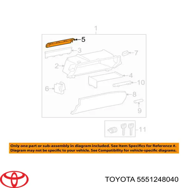 5551248040 Toyota 