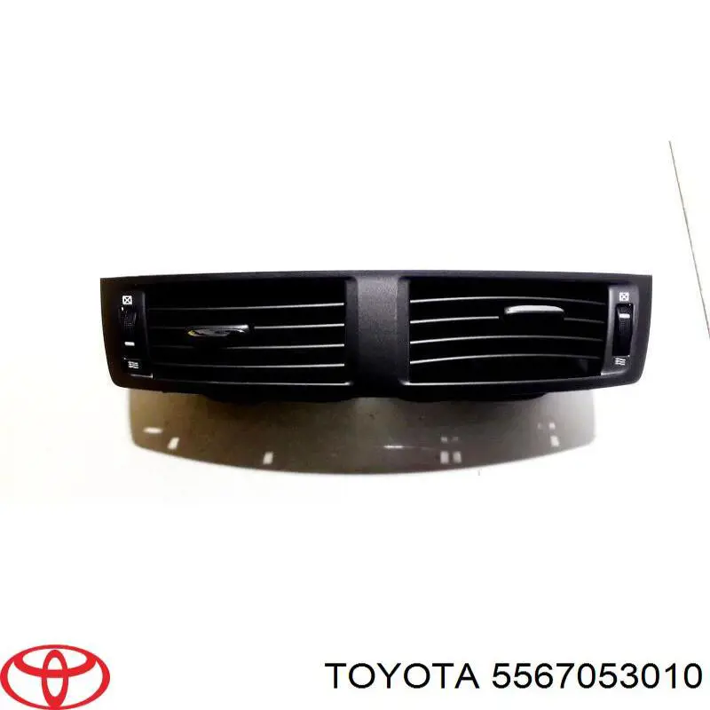 Купити 5567053010 Toyota Решітка вентиляції салону на "торпедо"