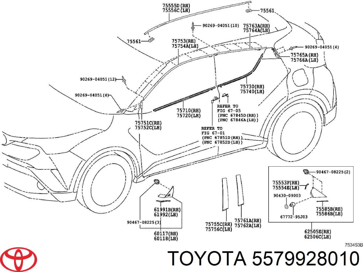 5579928010 Toyota 