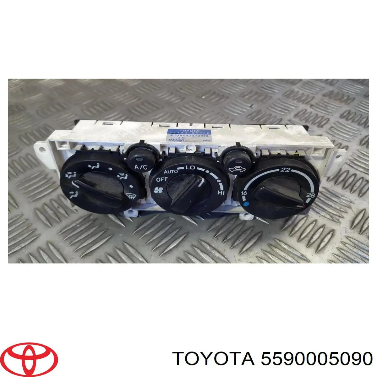 Блок управління кондиціонером 5590005090 Toyota