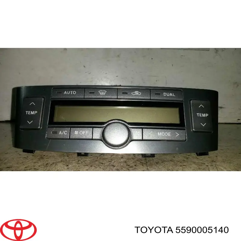 Реостат/перемикач-регулятор режиму обігрівача салону Toyota Avensis (T25) (Тойота Авенсіс)