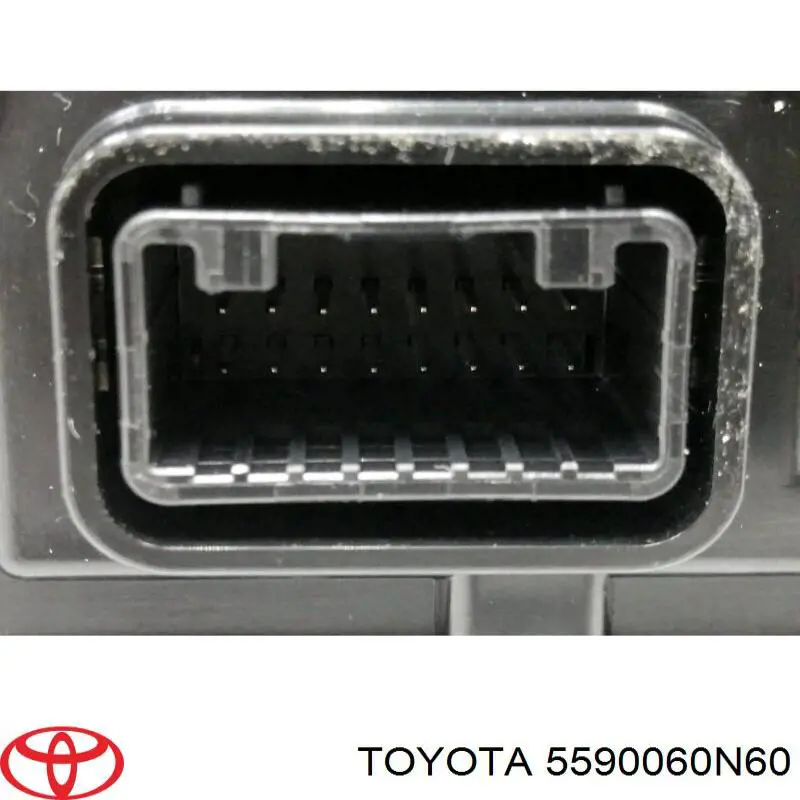  Блок управління кондиціонером Toyota Land Cruiser 