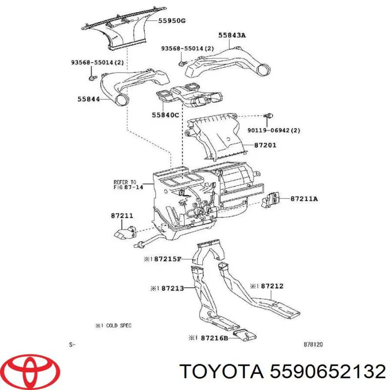  5590652132 Toyota