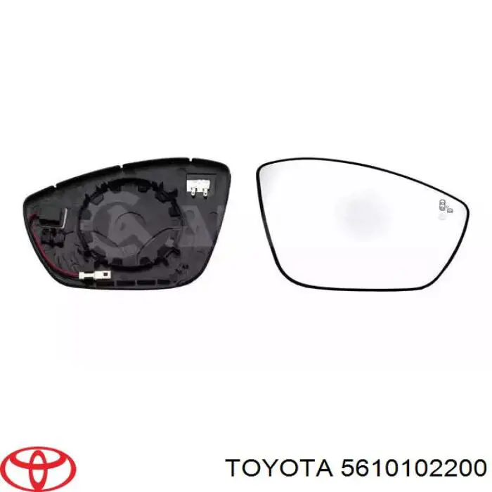 5610102200 Toyota Автомобільне скло