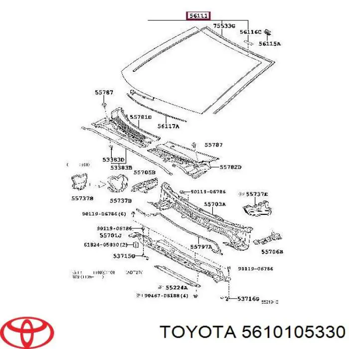 Автоскло XYG GS7020D13 ціна, від 122.29 USD