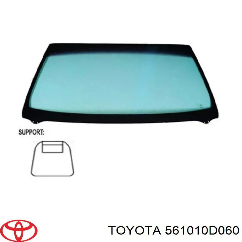 Лобове скло на Toyota Yaris 