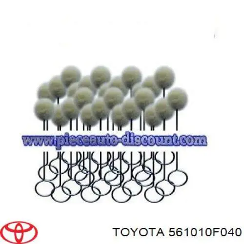 Автоскло Toyota 561010F040 ціна, від 80.67 USD