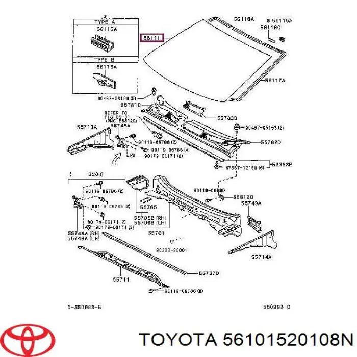 Автоскло XYG GS8109D11 ціна, від 72.86 USD