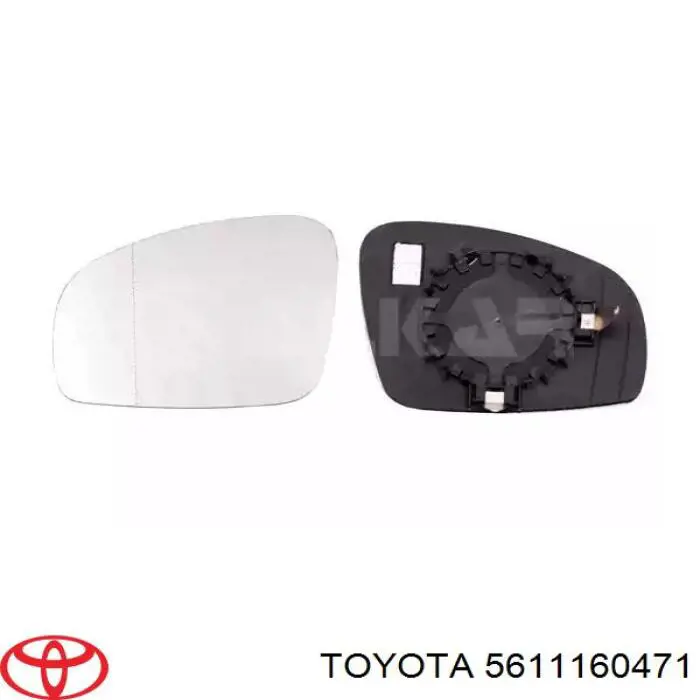 5611160471 Toyota скло лобове