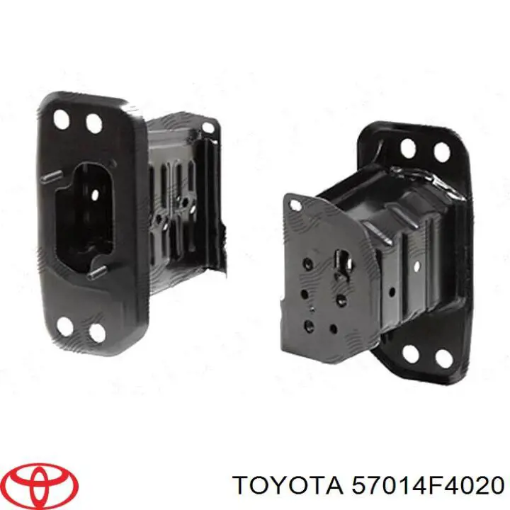 57014F4020 Toyota Кронштейн підсилювача переднього бампера