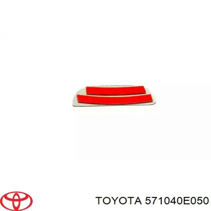 571040E050 Toyota Супорт радіатора нижній/монтажна панель кріплення фар