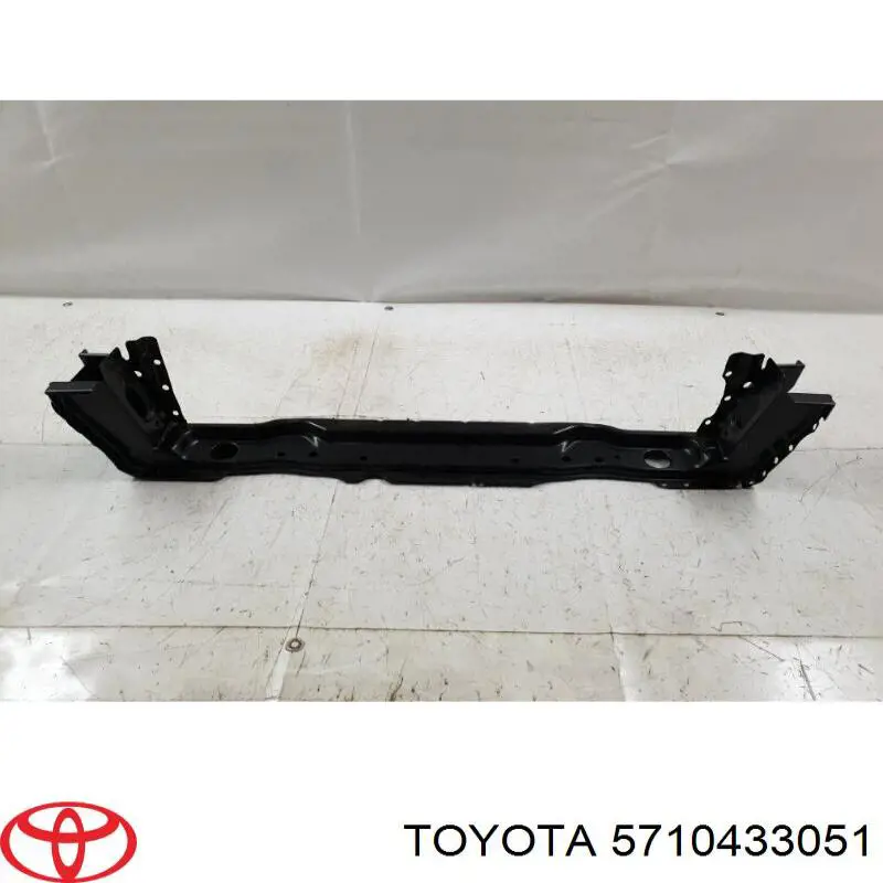5710433051 Toyota супорт радіатора нижній/монтажна панель кріплення фар
