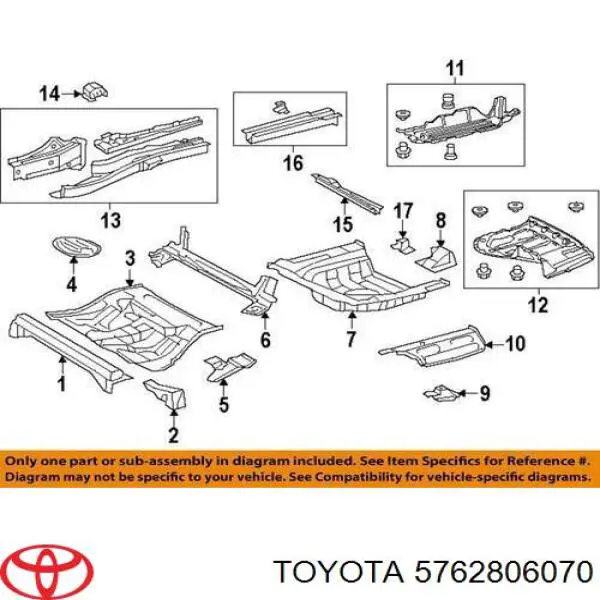  5762806070 Toyota