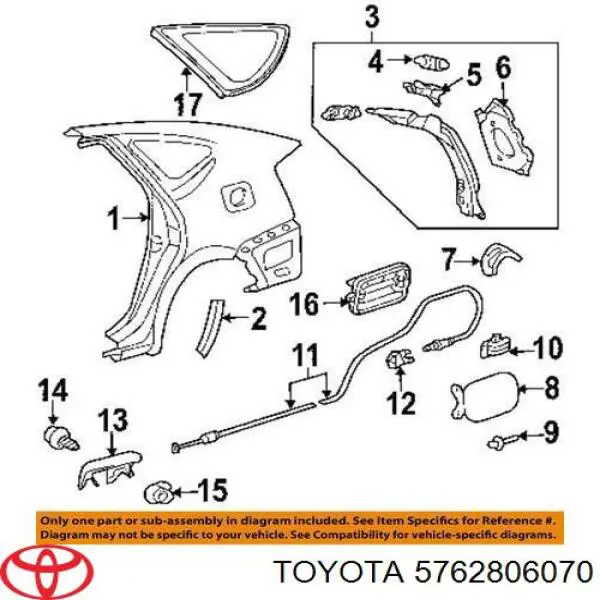 5762806070 Toyota 