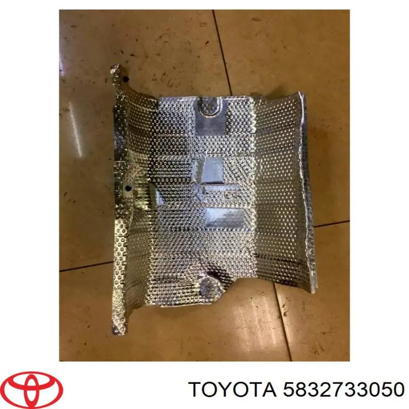 Захист (тепловий екран) вихлопної системи Toyota 5832733050 ціна, від 38.41 USD