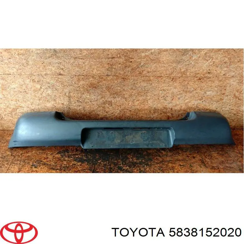 Бампер задній, нижня частина Toyota 5838152020 ціна, від 46.66 USD