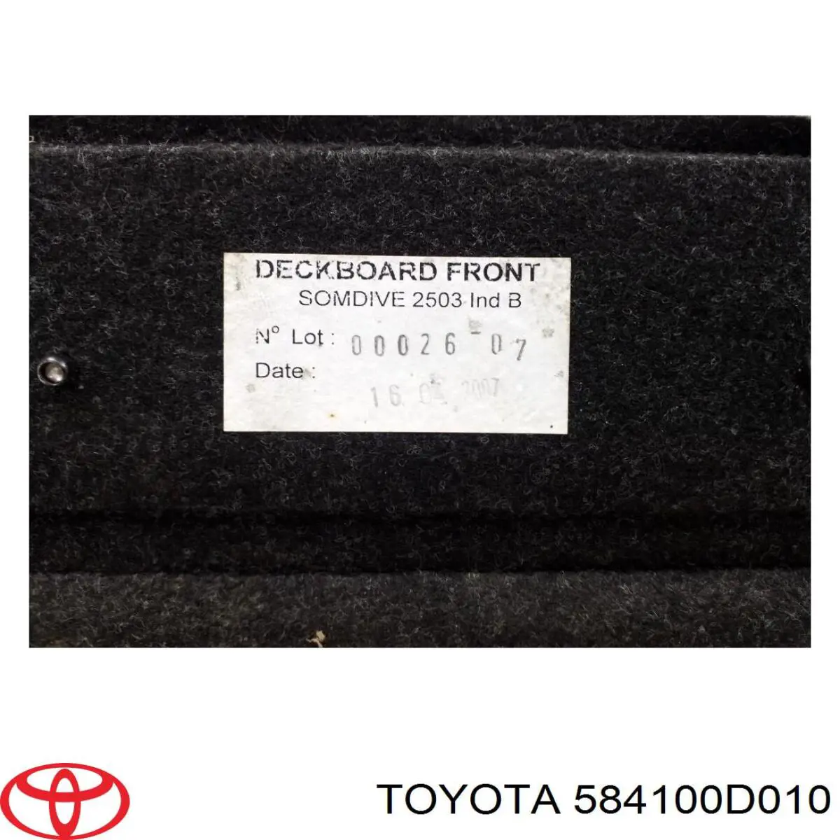  584100D010 Toyota