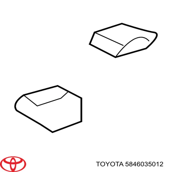Купити 5846035012 Toyota 