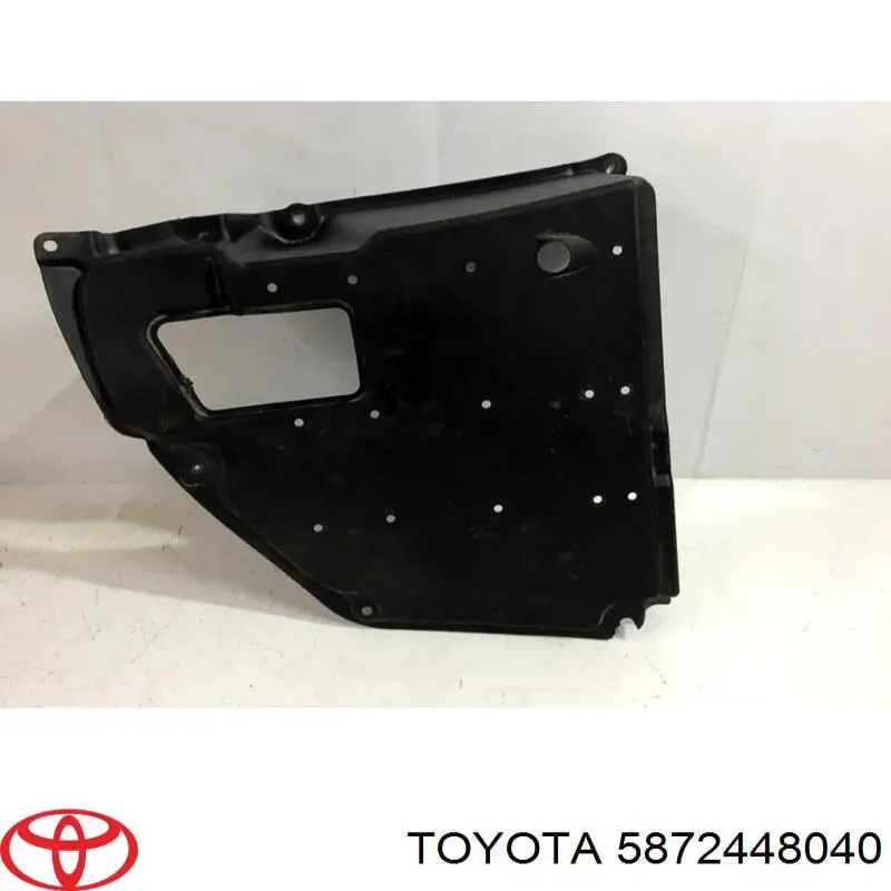 5872448040 Toyota Захист днища, задній лівий