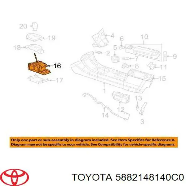5882148140C0 Toyota 