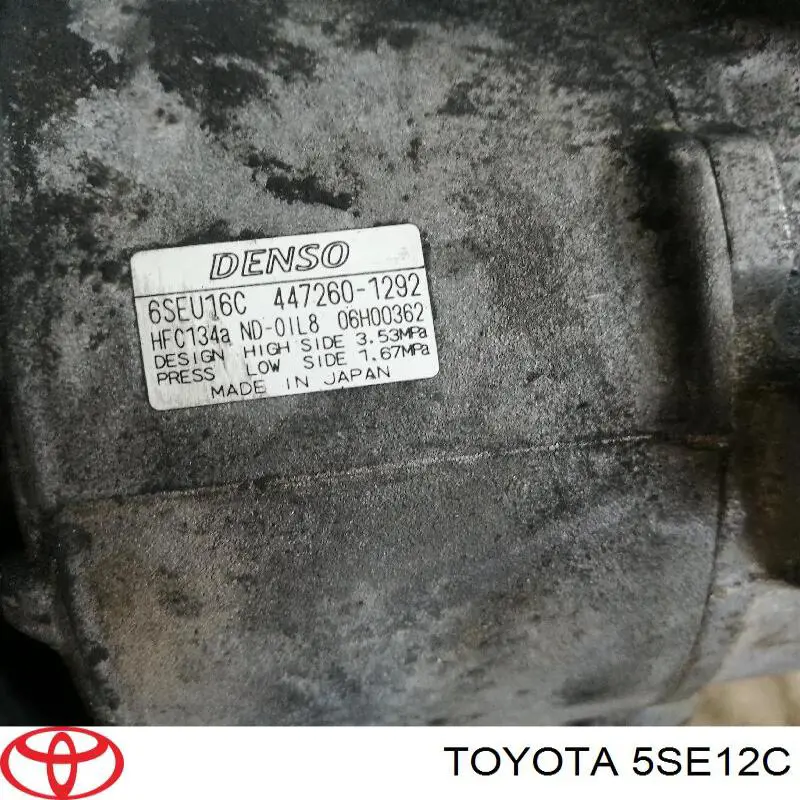 Насос кондиціонера Toyota 5SE12C