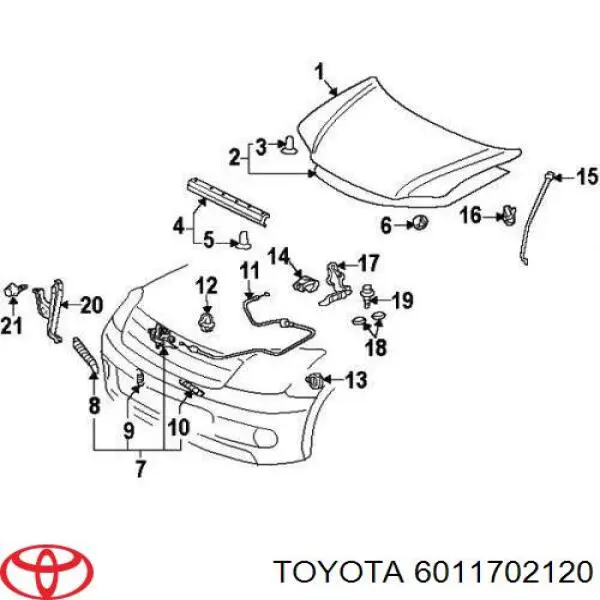 Купити 6011702120 Toyota 