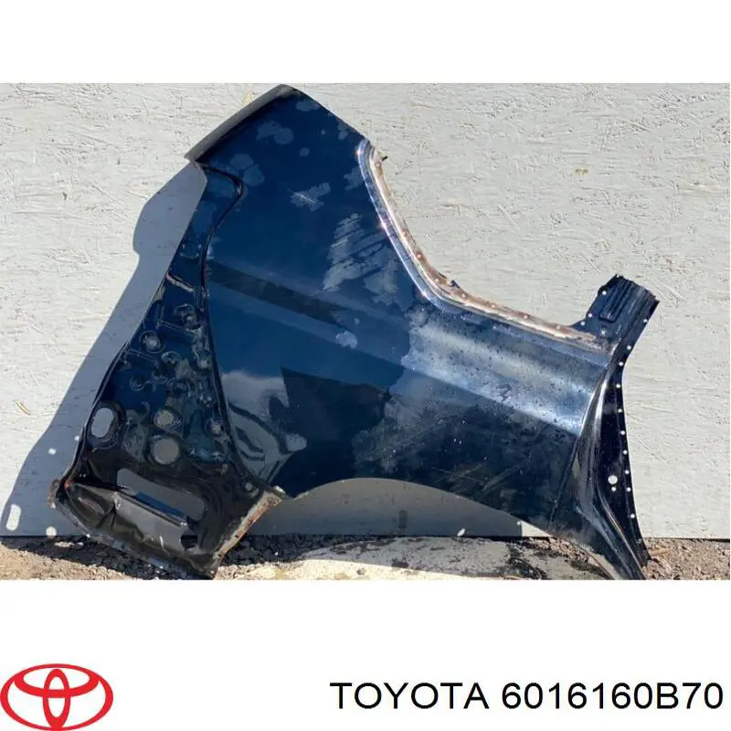 Бічна частина задні праві Toyota 6016160B70 ціна, від 600.00 USD