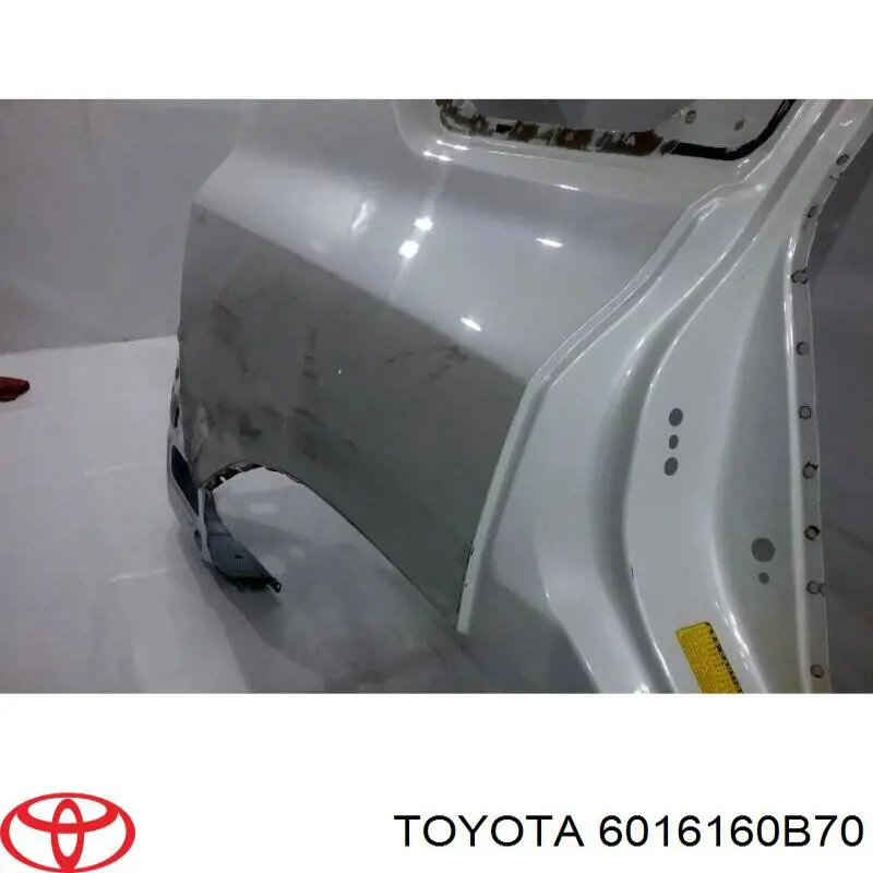 Купити 6016160B70 Toyota Крило заднє праве