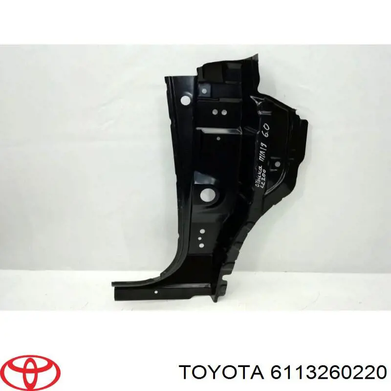 Стійка кузова передня, ліва Toyota 6113260220 ціна, від 225.73 USD