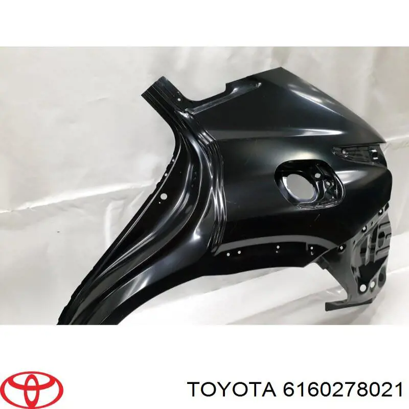 Крило заднє Toyota 6160278021 ціна, від 633.44 USD