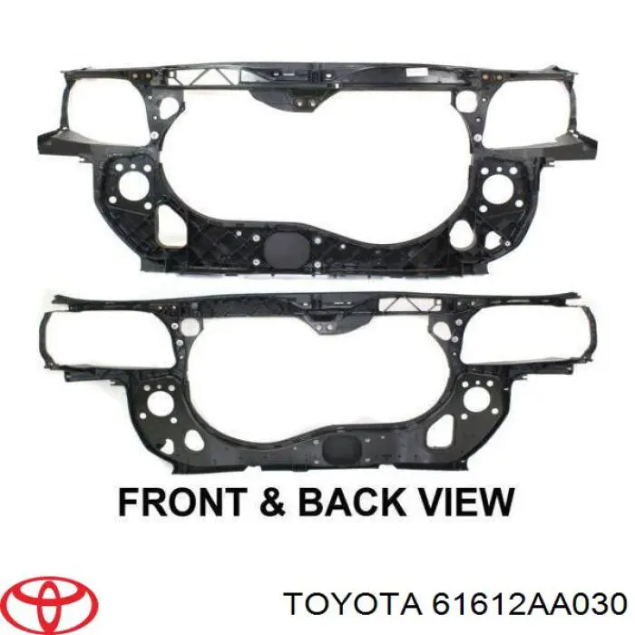 Крило заднє Toyota 61612AA030 ціна, від 180.54 USD