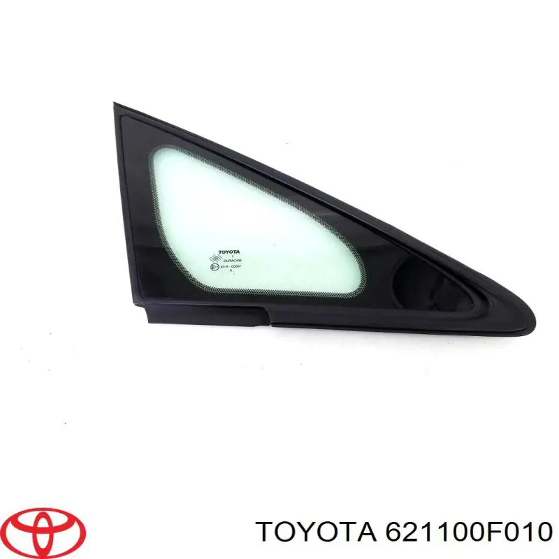 Скло трикутне дверей передніх правих Toyota 621100F010 ціна, від 50.23 USD