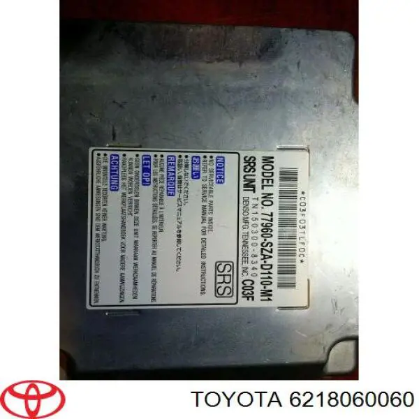 6218060060 Toyota Подушка безпеки, збоку ейрбегів