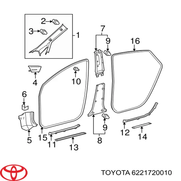 6221720010 Toyota 