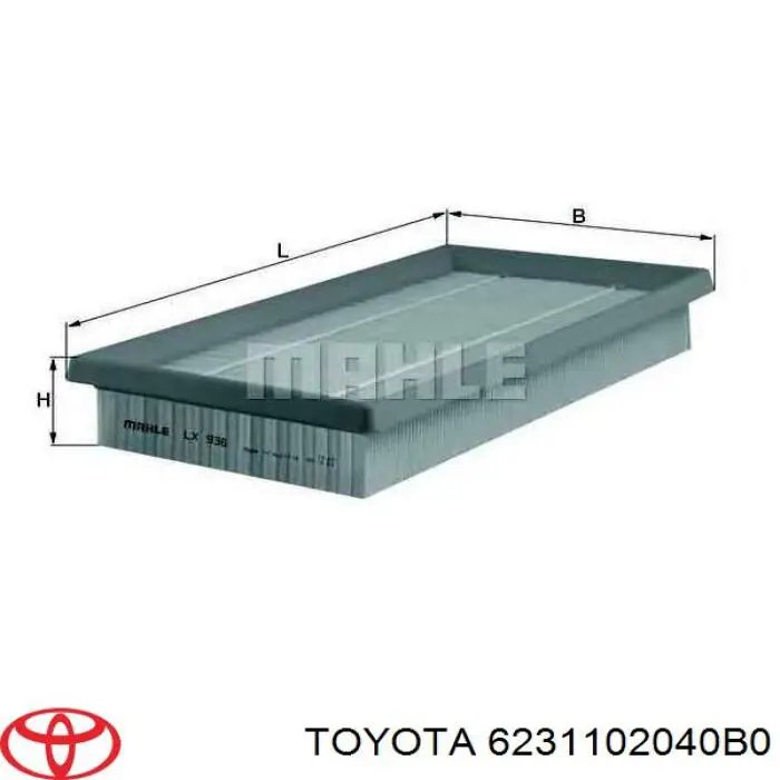 Прокладка дверей передніх, правих (на кузові) Toyota 6231102040B0 ціна, від 19.00 USD
