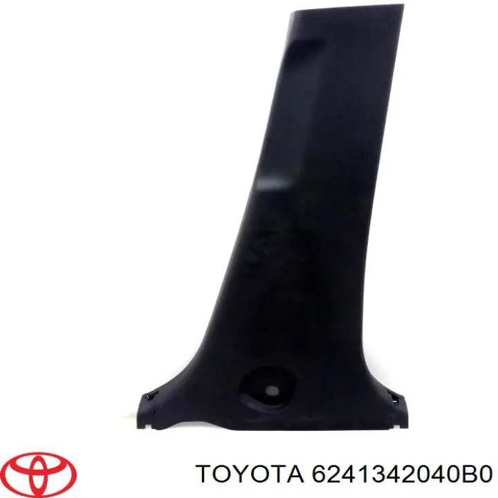 Обшивка стійки кузова внутрішньої, середня нижня права Toyota 6241342040B0 ціна, від 5.07 USD