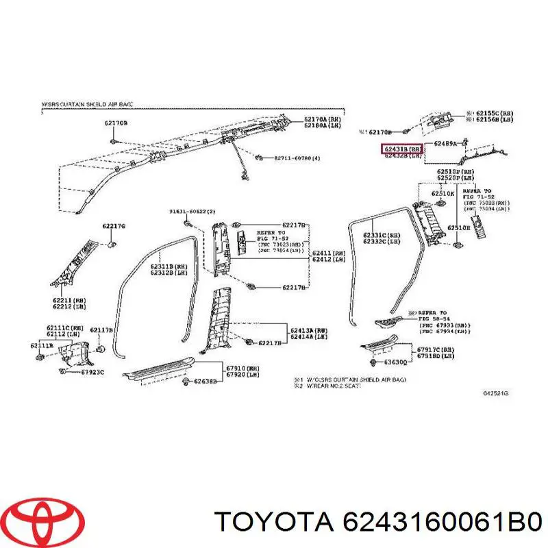 6243160061B0 Toyota 