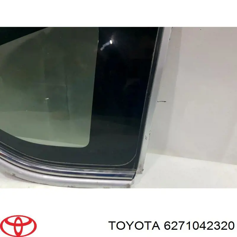 6271042320 Toyota Стукло багажника, праве