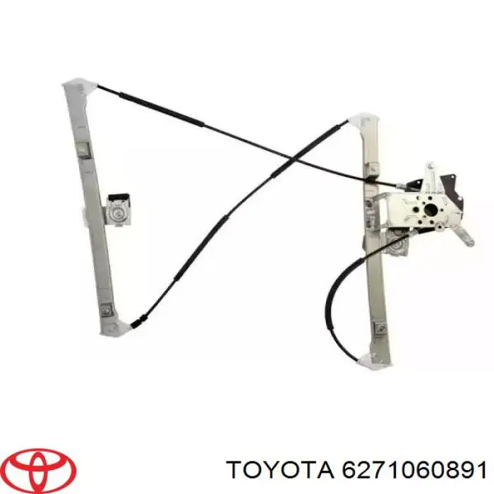 Купити 6271060891 Toyota Скло багажного відсіку, праве