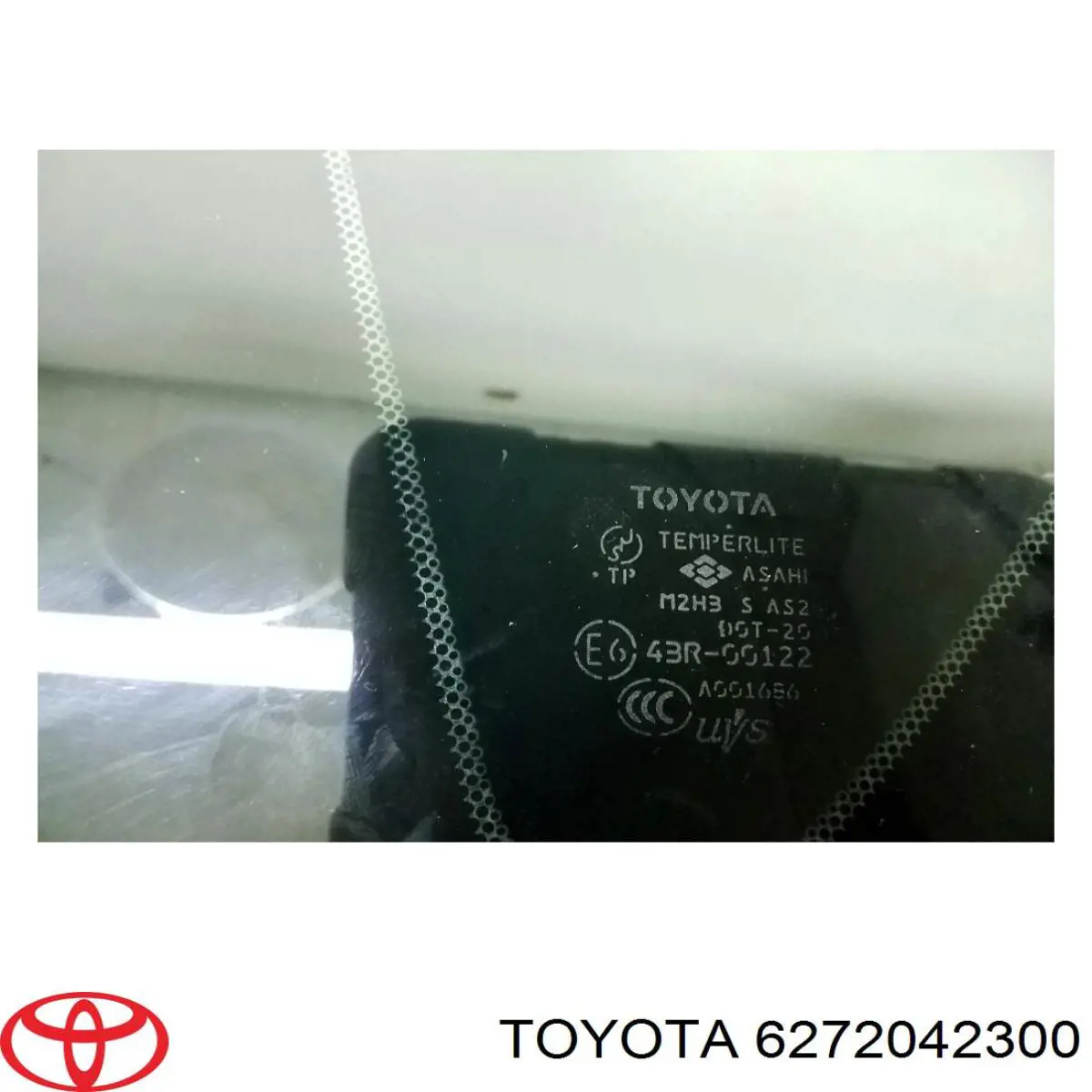 Скло багажника, ліве Toyota 6272042300 ціна, від 18.62 USD