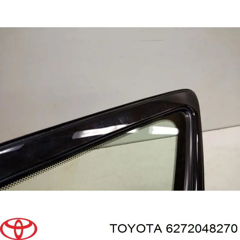 6272048270 Toyota Скло багажного відсіку, ліве