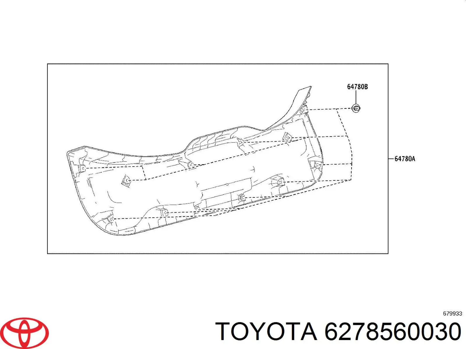 Купити 6278560030 Toyota 