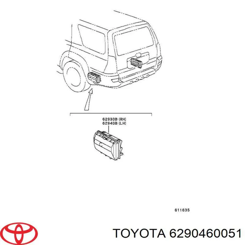  6290460051 Toyota